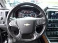 Jet Black 2015 Chevrolet Silverado 2500HD LTZ Double Cab 4x4 Steering Wheel