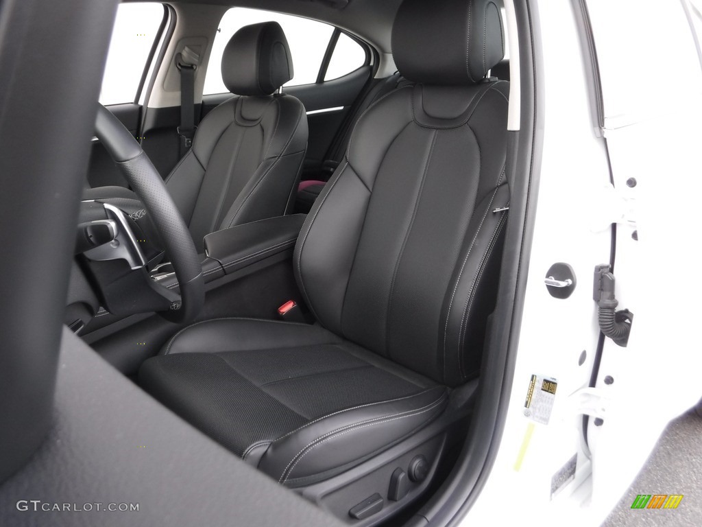 Black Interior 2021 Genesis G70 2.0T Photo #145797928
