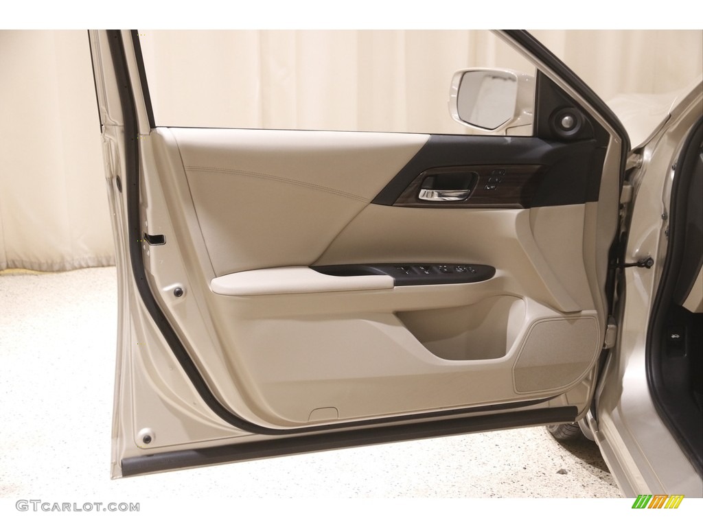 2017 Accord EX-L Sedan - Champagne Frost Pearl / Ivory photo #4