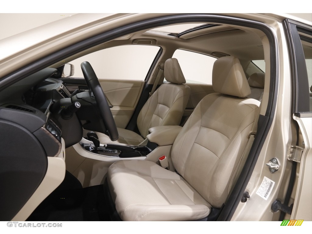 2017 Accord EX-L Sedan - Champagne Frost Pearl / Ivory photo #5