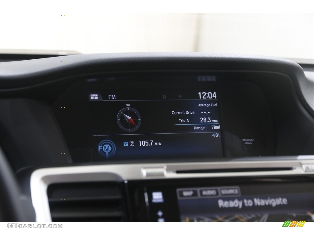 2017 Accord EX-L Sedan - Champagne Frost Pearl / Ivory photo #10