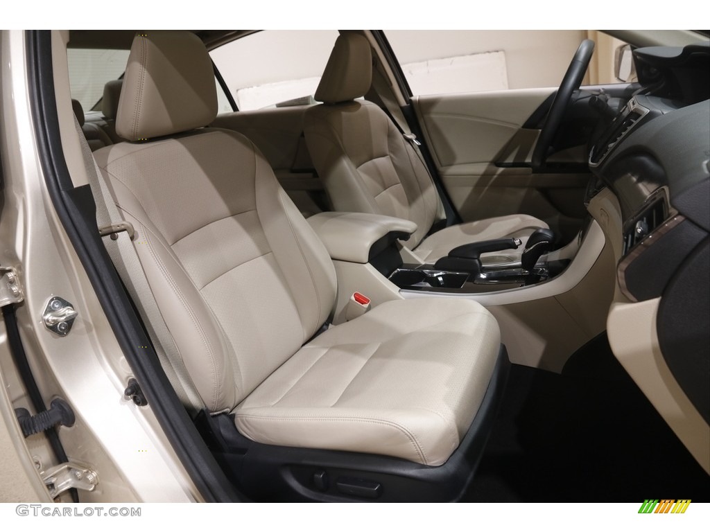 2017 Accord EX-L Sedan - Champagne Frost Pearl / Ivory photo #17