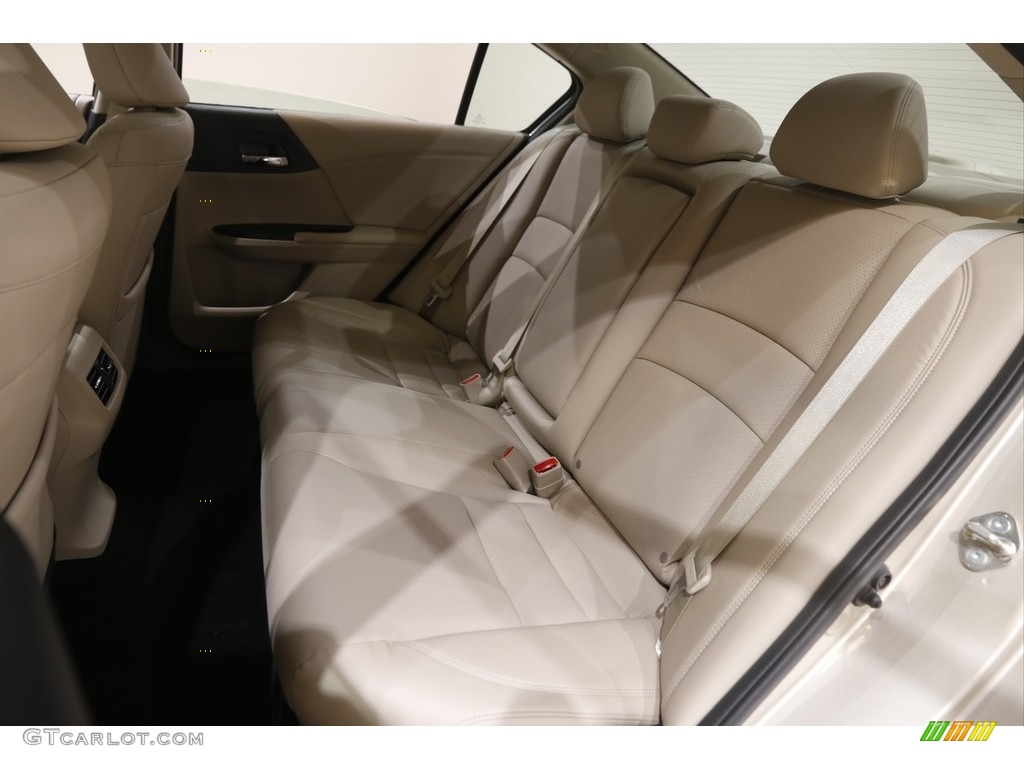 2017 Accord EX-L Sedan - Champagne Frost Pearl / Ivory photo #19