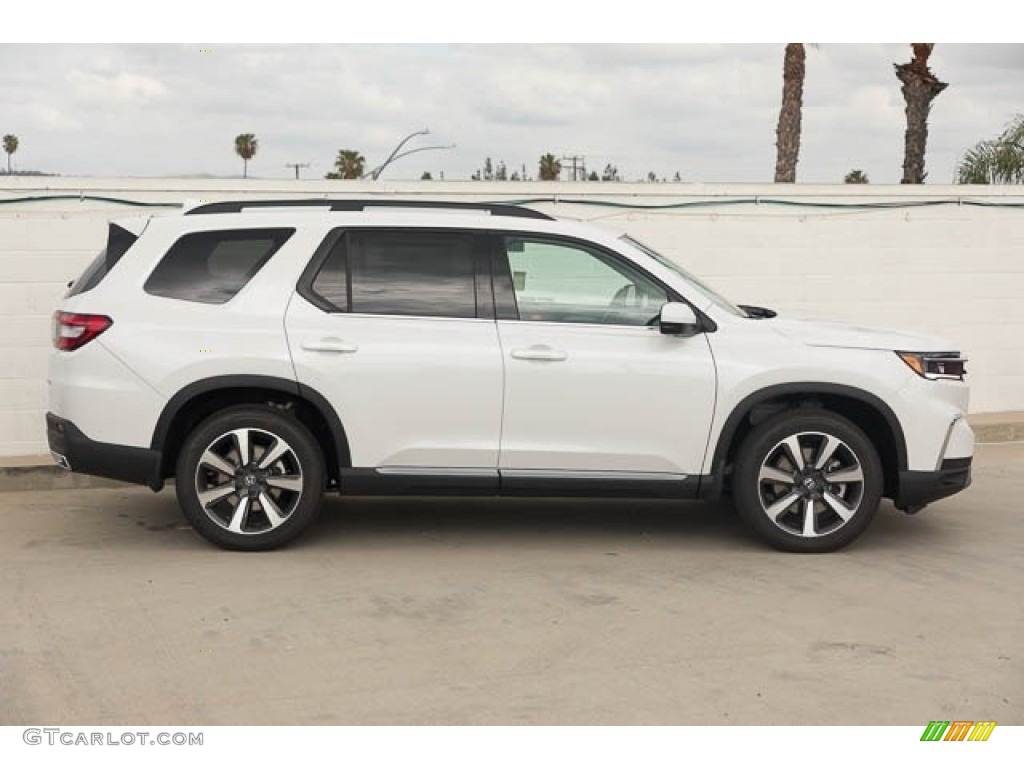 Platinum White Pearl 2023 Honda Pilot Elite AWD Exterior Photo #145799953