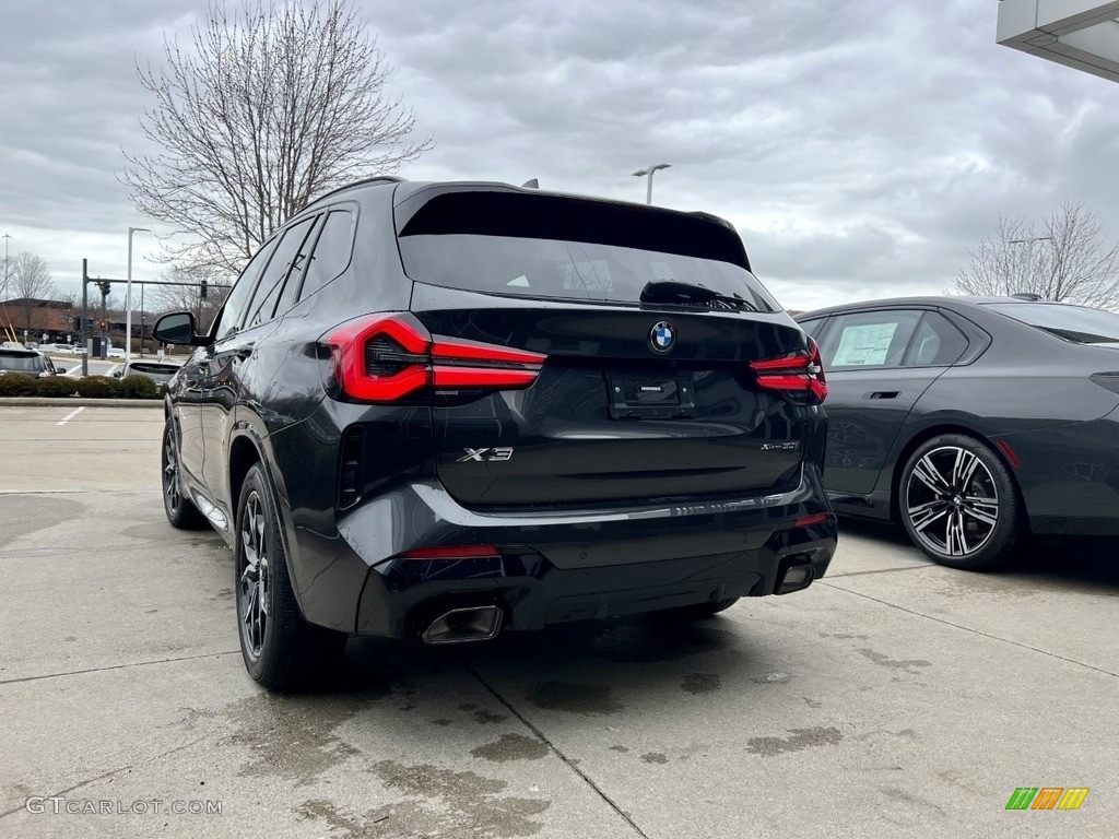 2023 X3 xDrive30i - Dark Graphite Metallic / Black photo #3