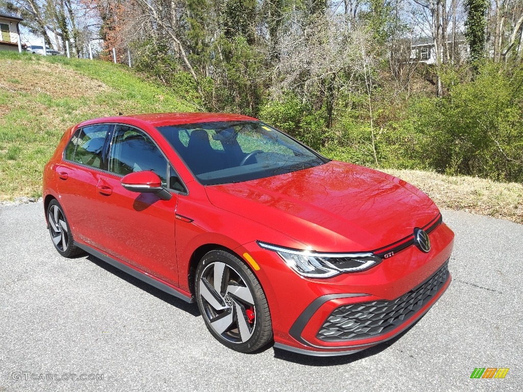 Kings Red Metallic 2022 Volkswagen Golf GTI S Exterior Photo #145801039
