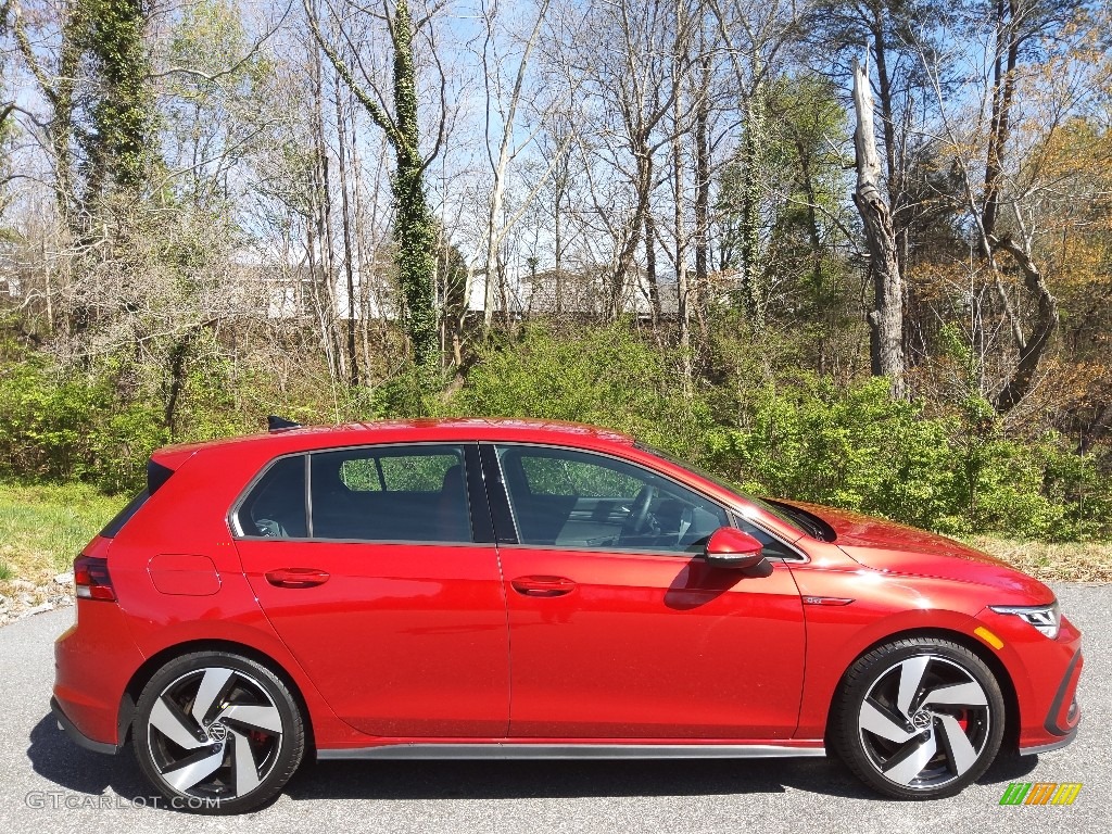 Kings Red Metallic 2022 Volkswagen Golf GTI S Exterior Photo #145801066