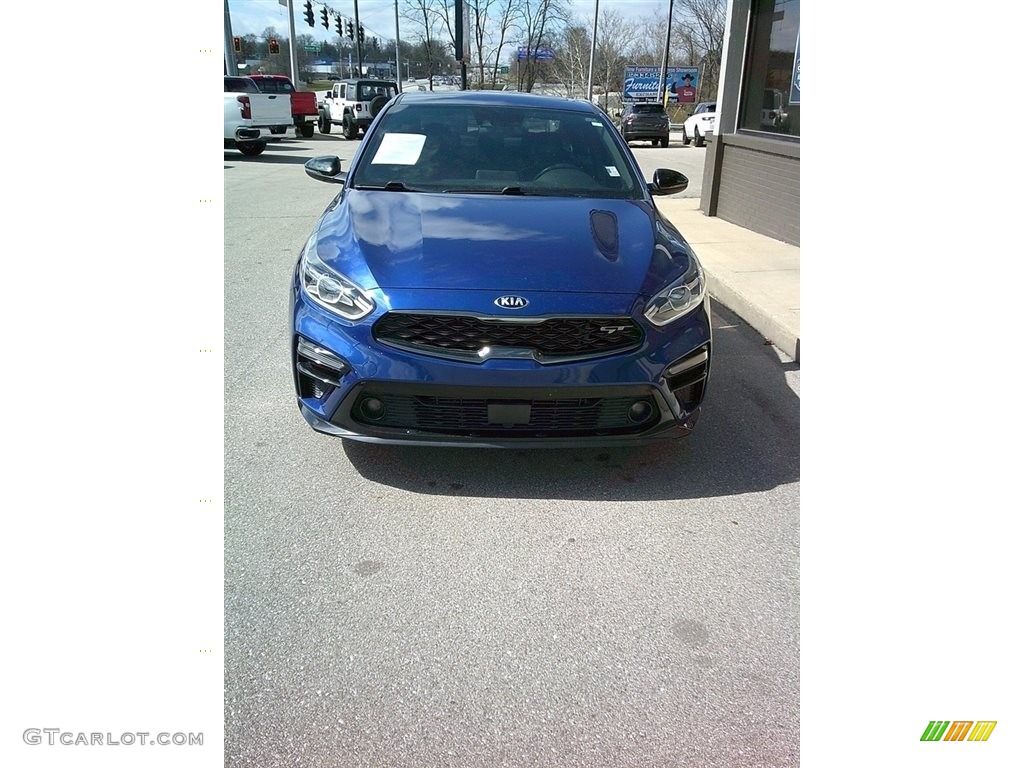 2021 Forte GT - Deep Sea Blue / Black photo #3