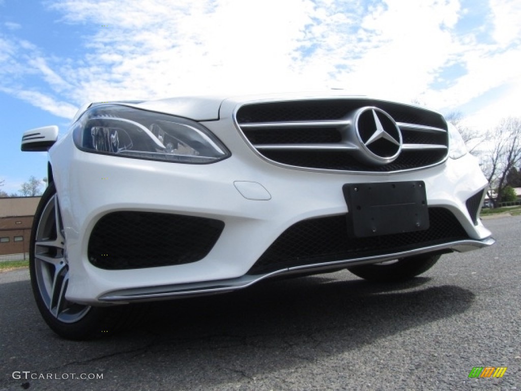 2015 E 350 4Matic Sedan - Polar White / Silk Beige/Espresso Brown photo #2