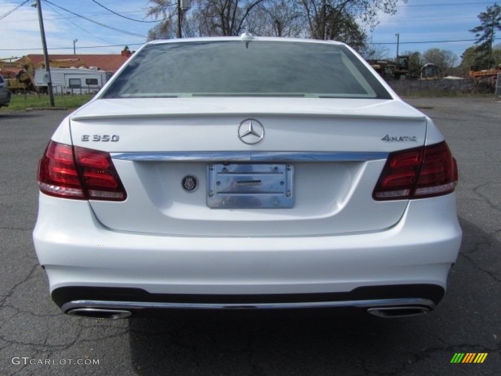 2015 E 350 4Matic Sedan - Polar White / Silk Beige/Espresso Brown photo #9