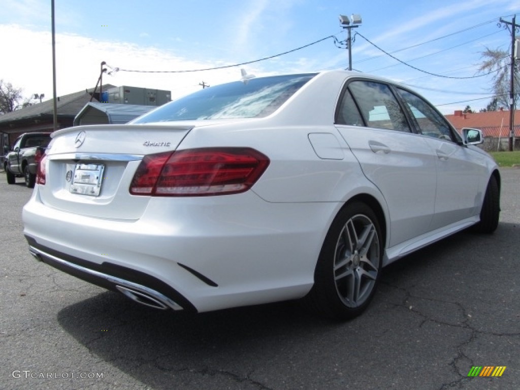 2015 E 350 4Matic Sedan - Polar White / Silk Beige/Espresso Brown photo #10