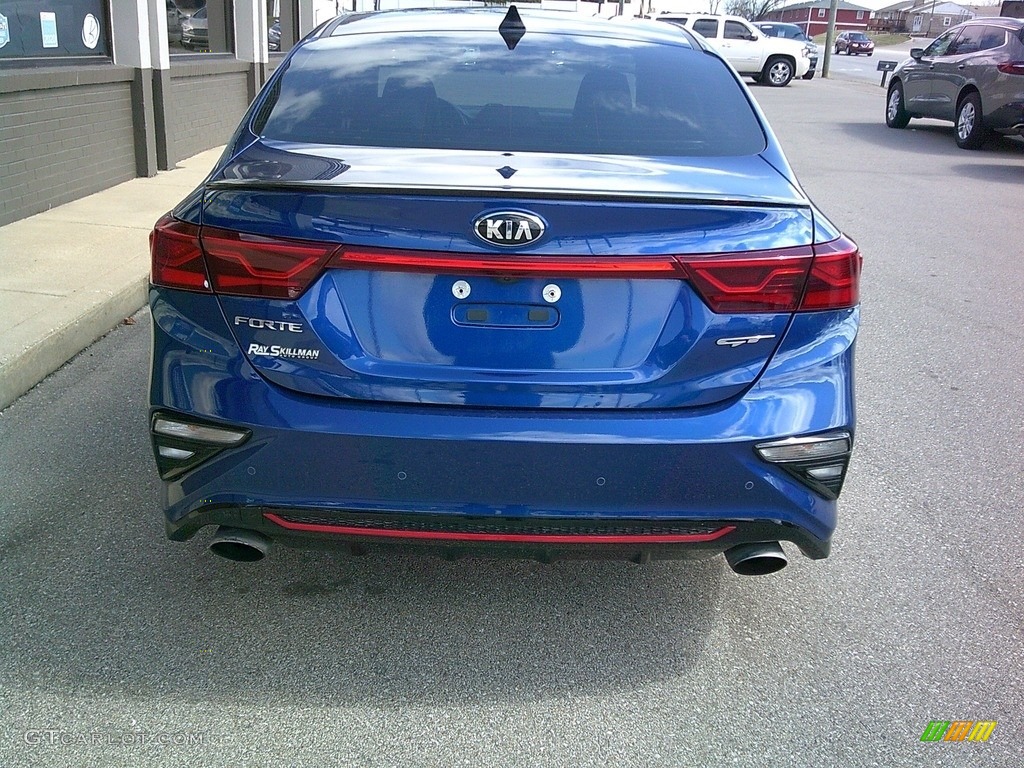 2021 Forte GT - Deep Sea Blue / Black photo #23