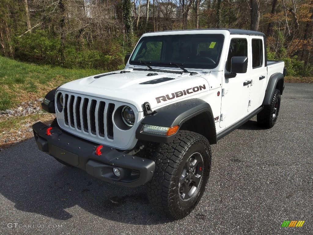 2023 Gladiator Rubicon 4x4 - Bright White / Black photo #2