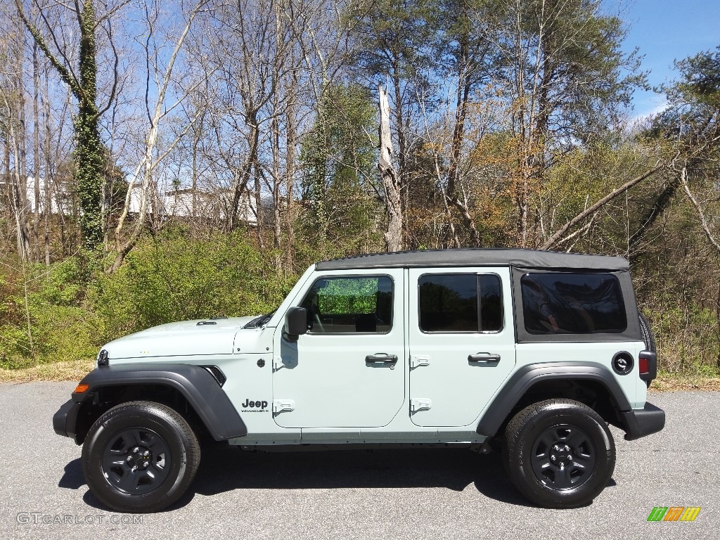 2023 Wrangler Unlimited Sport 4x4 - Earl / Black photo #1