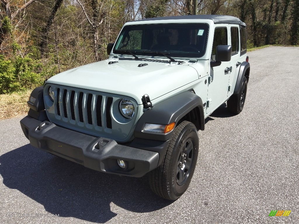 2023 Wrangler Unlimited Sport 4x4 - Earl / Black photo #2