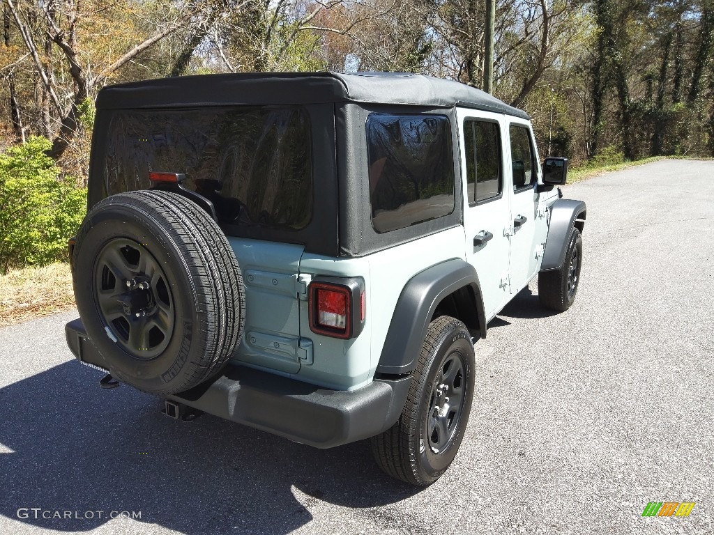 2023 Wrangler Unlimited Sport 4x4 - Earl / Black photo #6