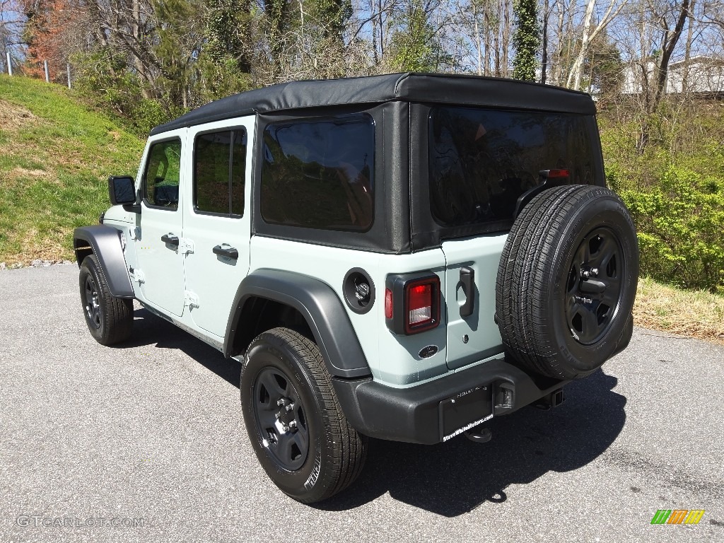 2023 Wrangler Unlimited Sport 4x4 - Earl / Black photo #8