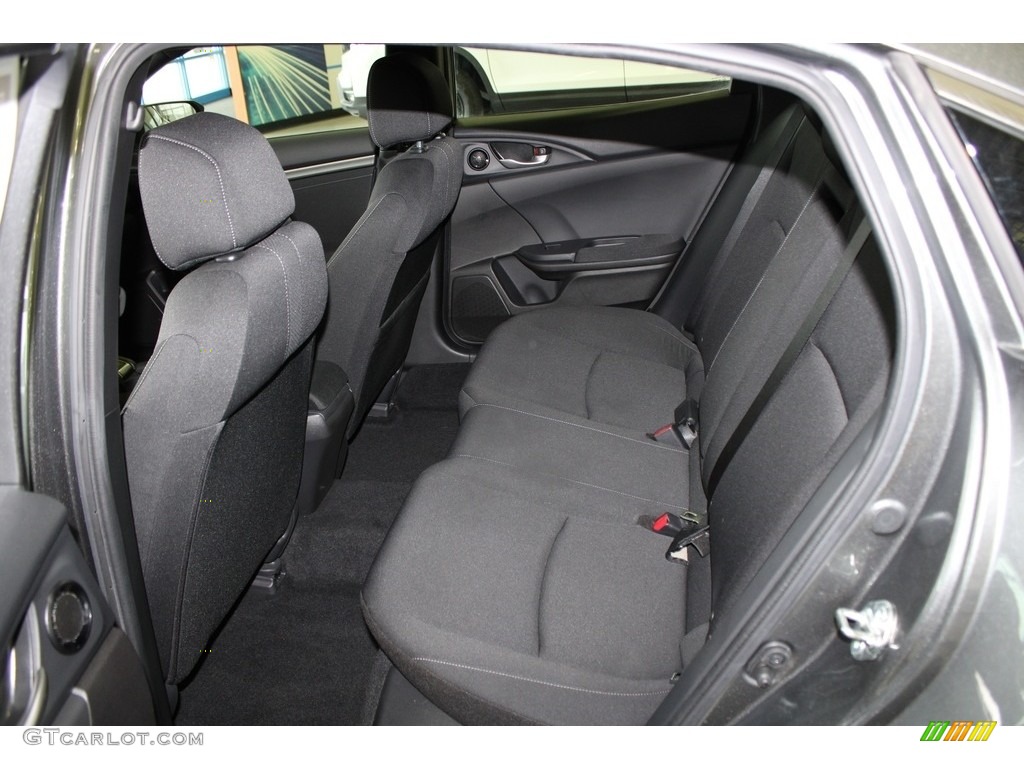 2020 Civic EX Hatchback - Polished Metal Metallic / Black photo #25