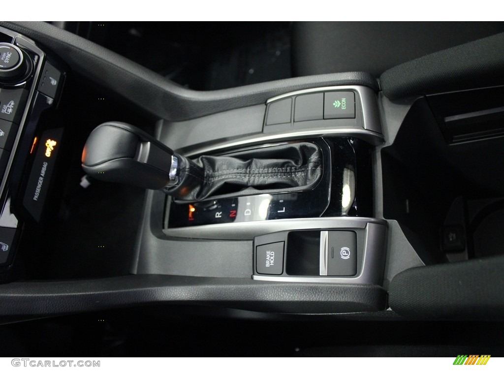 2020 Civic EX Hatchback - Polished Metal Metallic / Black photo #34
