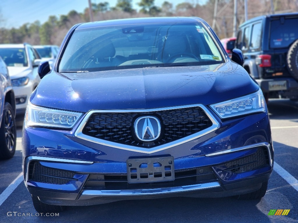 2020 MDX Technology AWD - Fathom Blue Pearl / Ebony photo #2