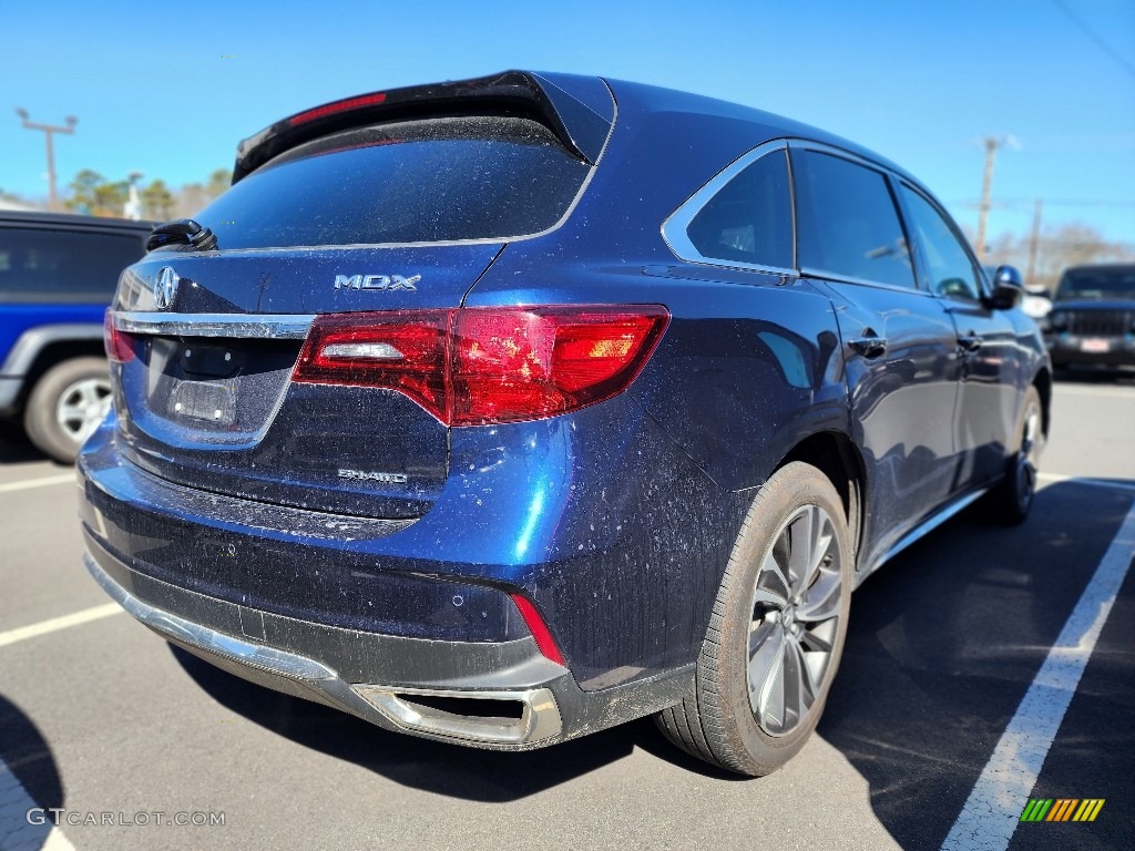 2020 MDX Technology AWD - Fathom Blue Pearl / Ebony photo #4