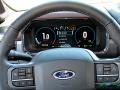Black 2023 Ford F150 Lariat SuperCrew 4x4 Steering Wheel