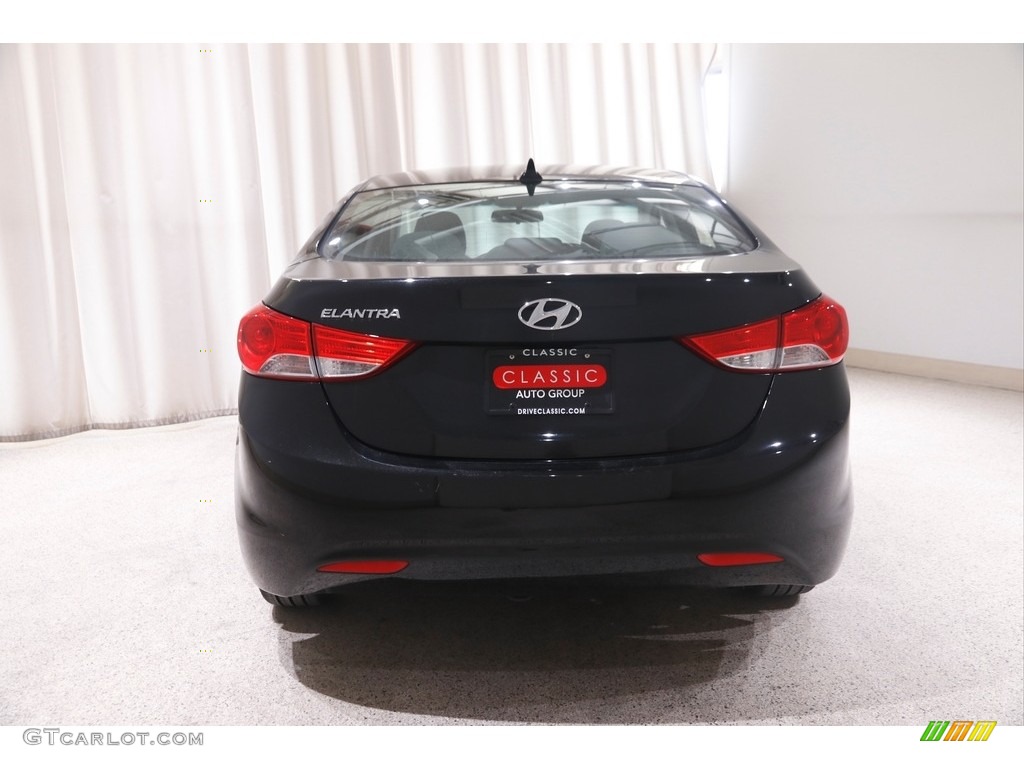 2013 Elantra GLS - Black / Gray photo #17