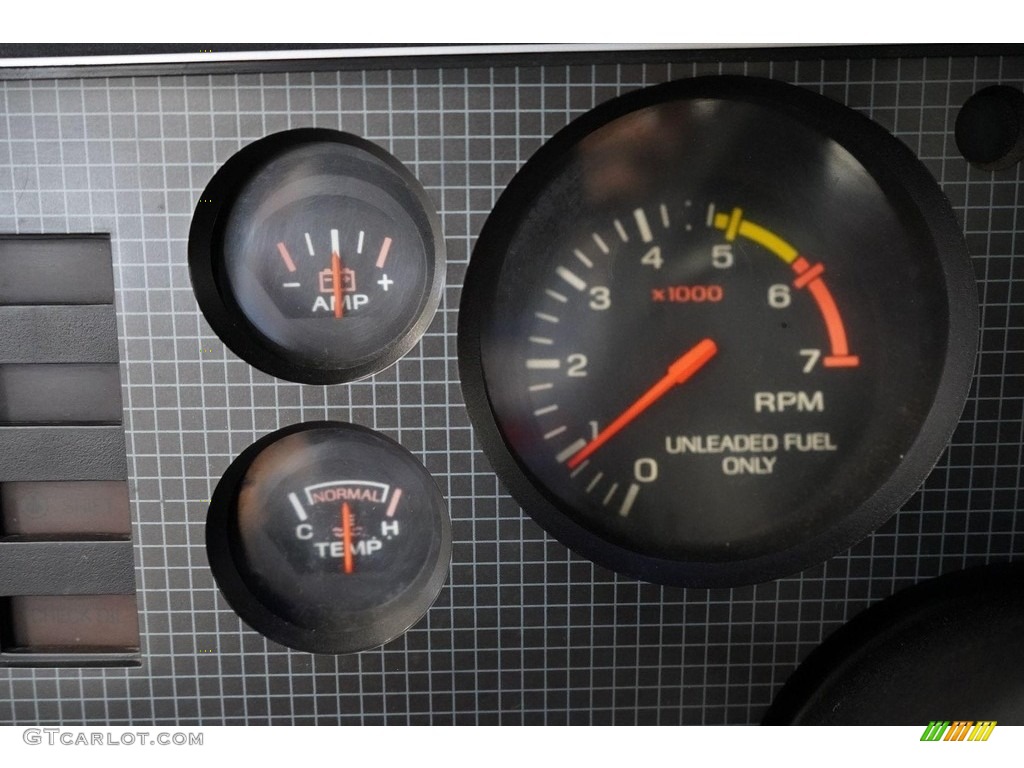 1986 Ford Mustang GT Convertible Gauges Photo #145806457