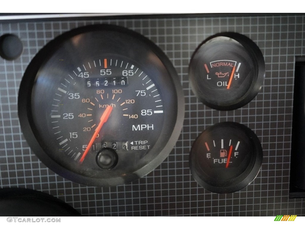 1986 Ford Mustang GT Convertible Gauges Photo #145806478