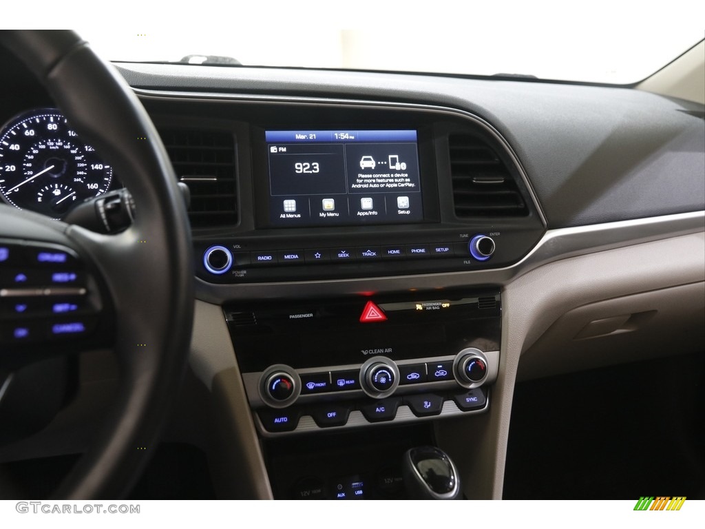2019 Elantra Value Edition - Scarlet Red / Beige photo #9