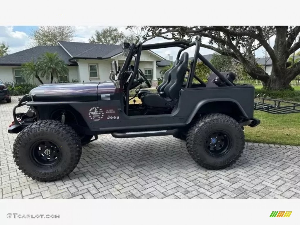 Classic Black 1984 Jeep CJ7 4x4 Exterior Photo #145806853