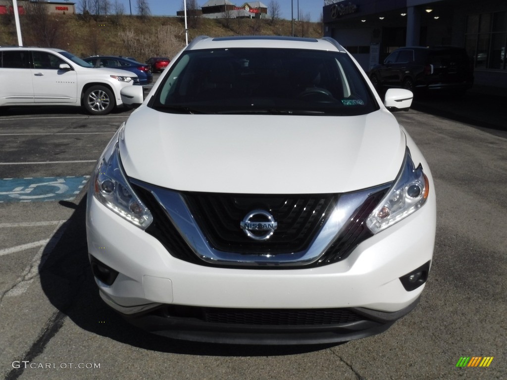 2017 Murano SL AWD - Pearl White / Graphite photo #5