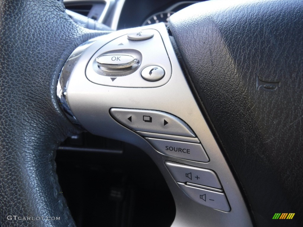 2017 Murano SL AWD - Pearl White / Graphite photo #26
