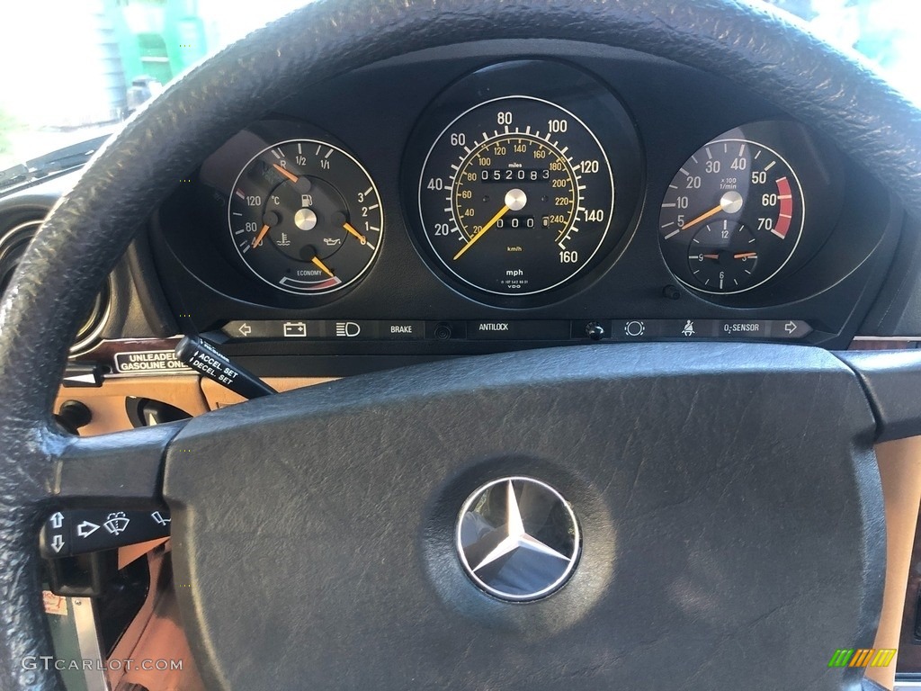 1985 Mercedes-Benz SL Class 380 SL Roadster Gauges Photos