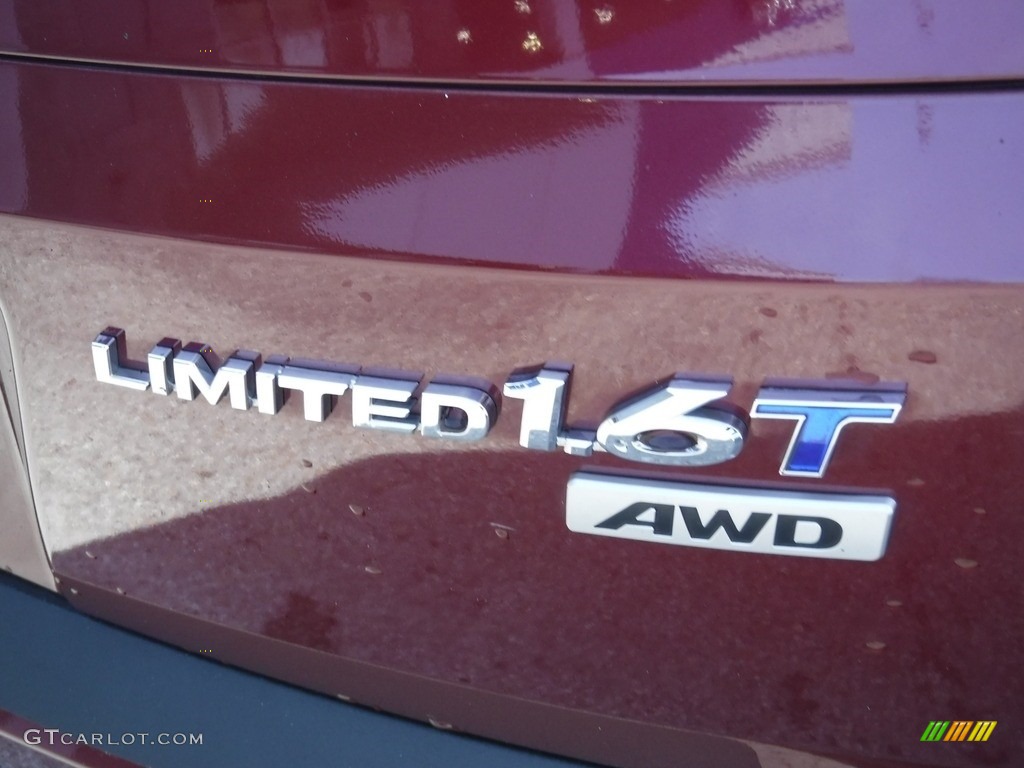 2017 Tucson Limited AWD - Ruby Wine / Beige photo #12