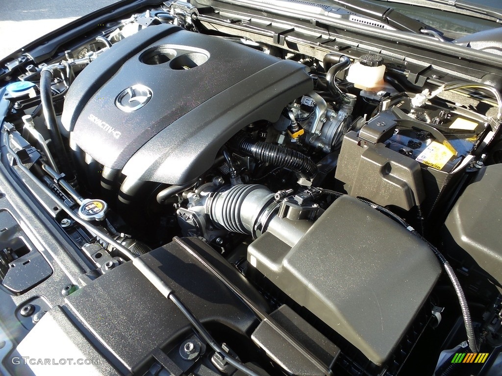 2020 MAZDA3 Premium Sedan AWD - Machine Gray Metallic / Black photo #30