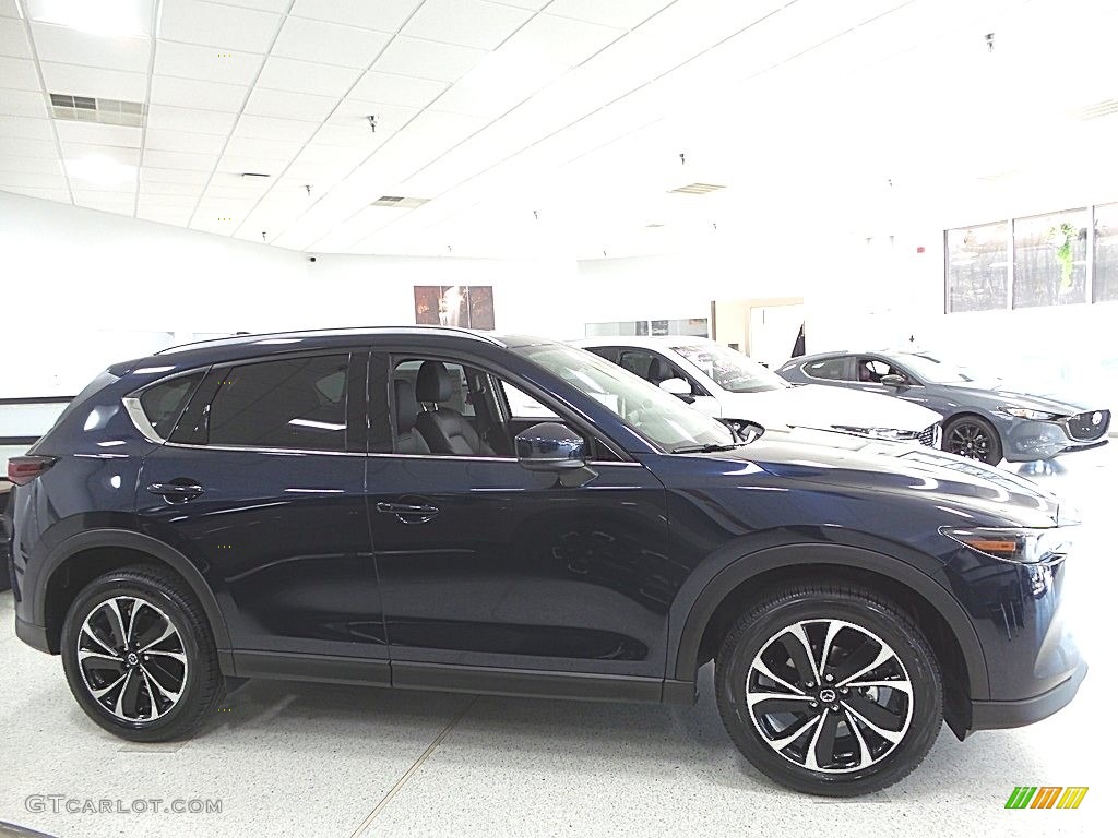 Deep Crystal Blue Mica 2023 Mazda CX-5 S Premium Plus AWD Exterior Photo #145808515
