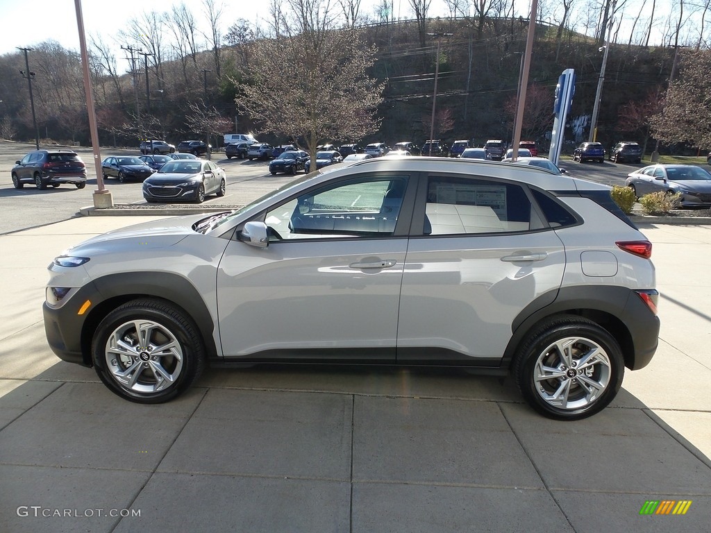 Cyber Silver 2023 Hyundai Kona SEL AWD Exterior Photo #145809505