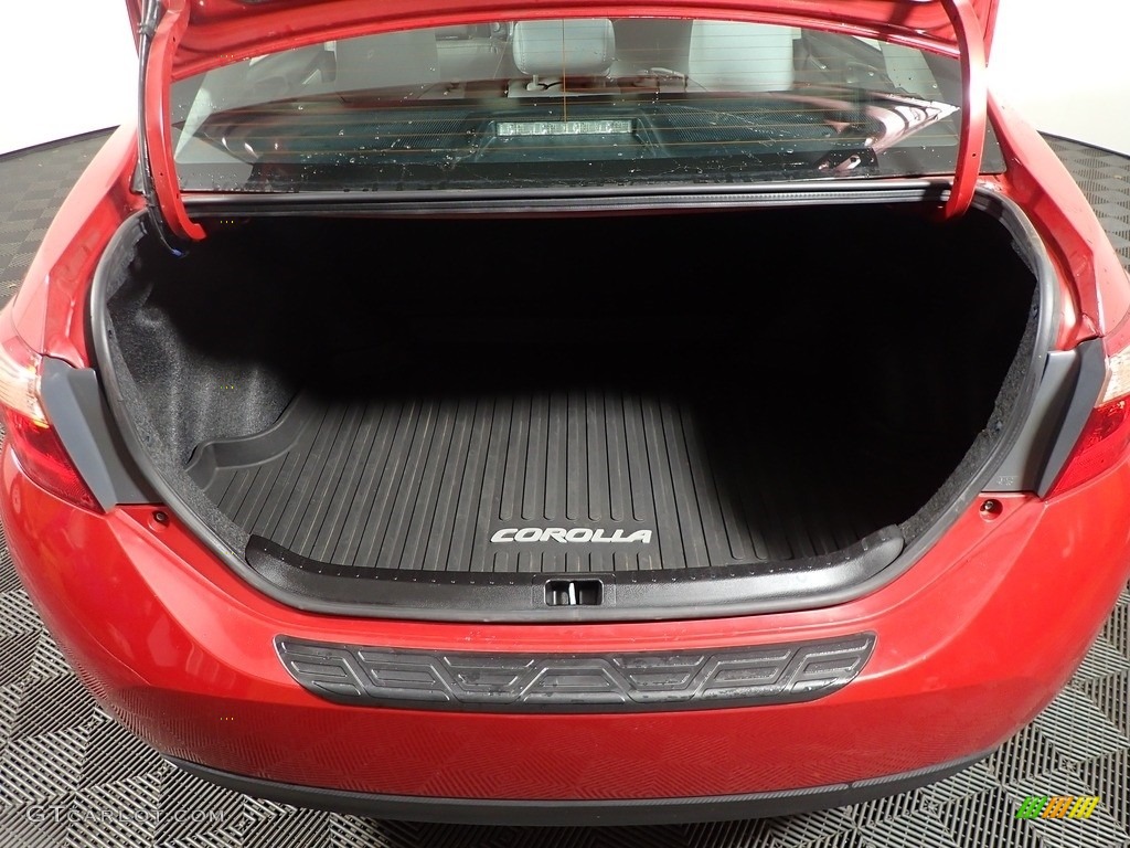2018 Corolla LE - Barcelona Red Metallic / Ash/Dark Gray photo #13