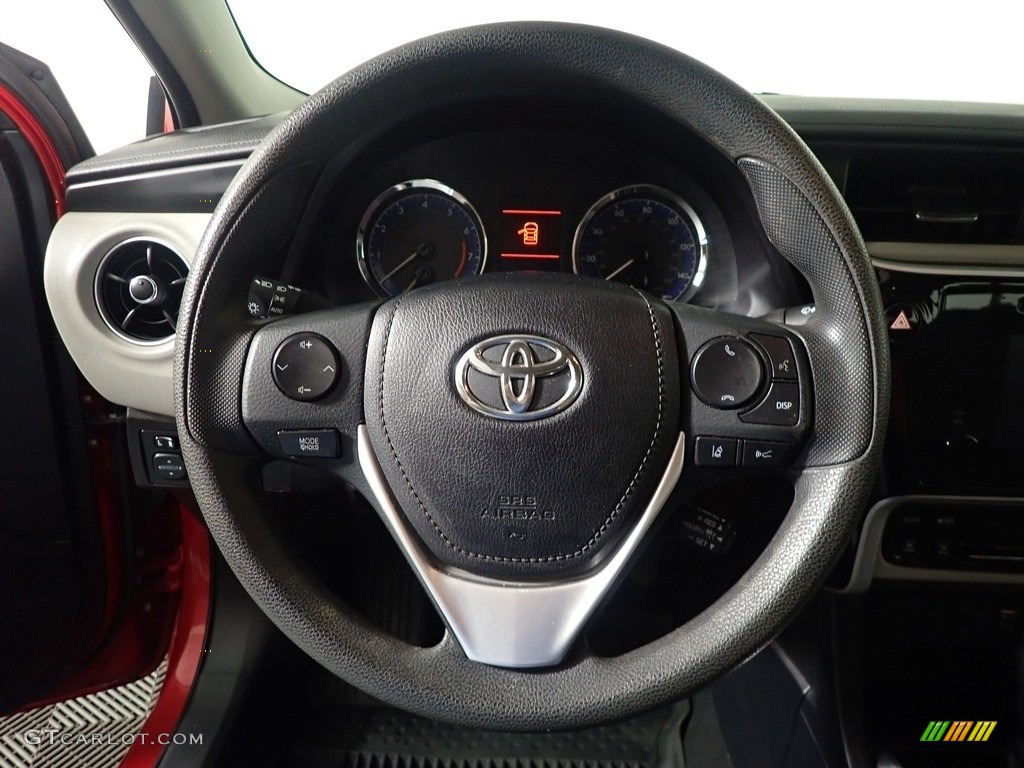 2018 Corolla LE - Barcelona Red Metallic / Ash/Dark Gray photo #23