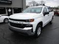 2021 Summit White Chevrolet Silverado 1500 WT Regular Cab  photo #2