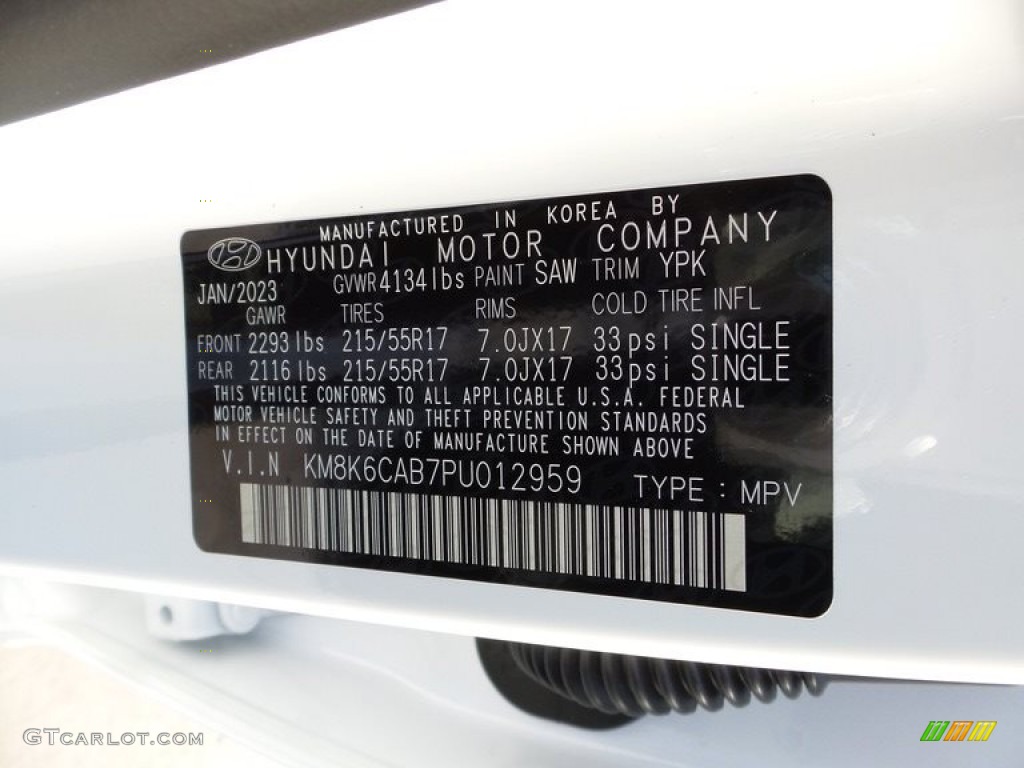 2023 Kona Color Code SAW for Lunar White Photo #145810648