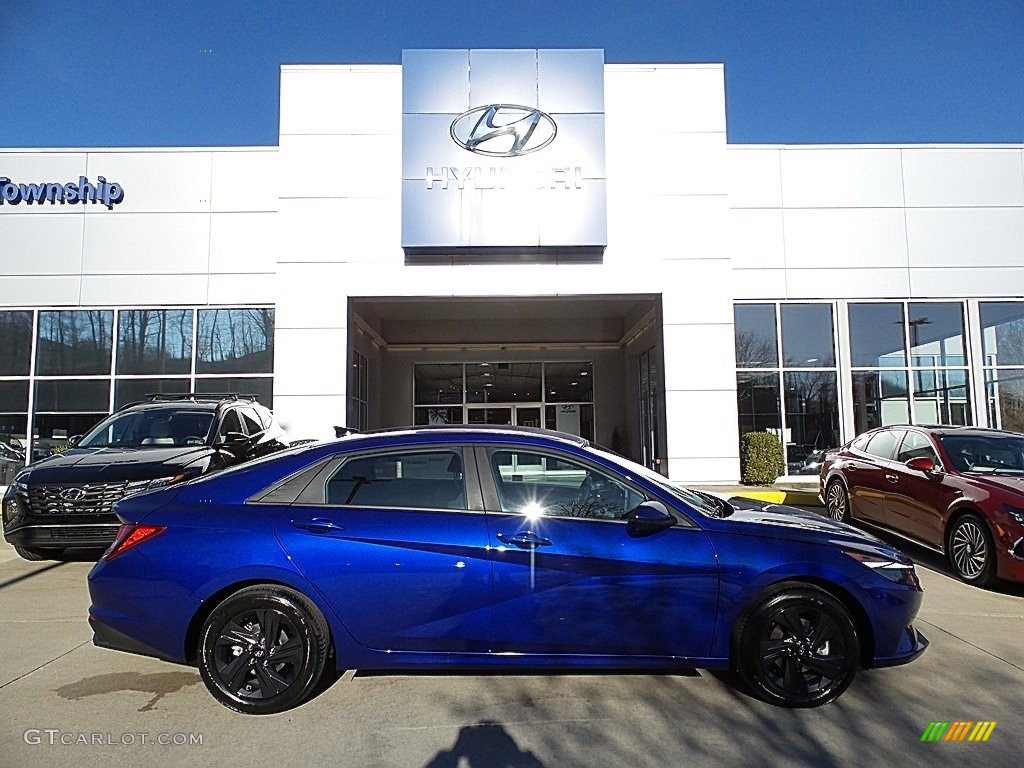 2023 Elantra SEL - Intense Blue / Black photo #1