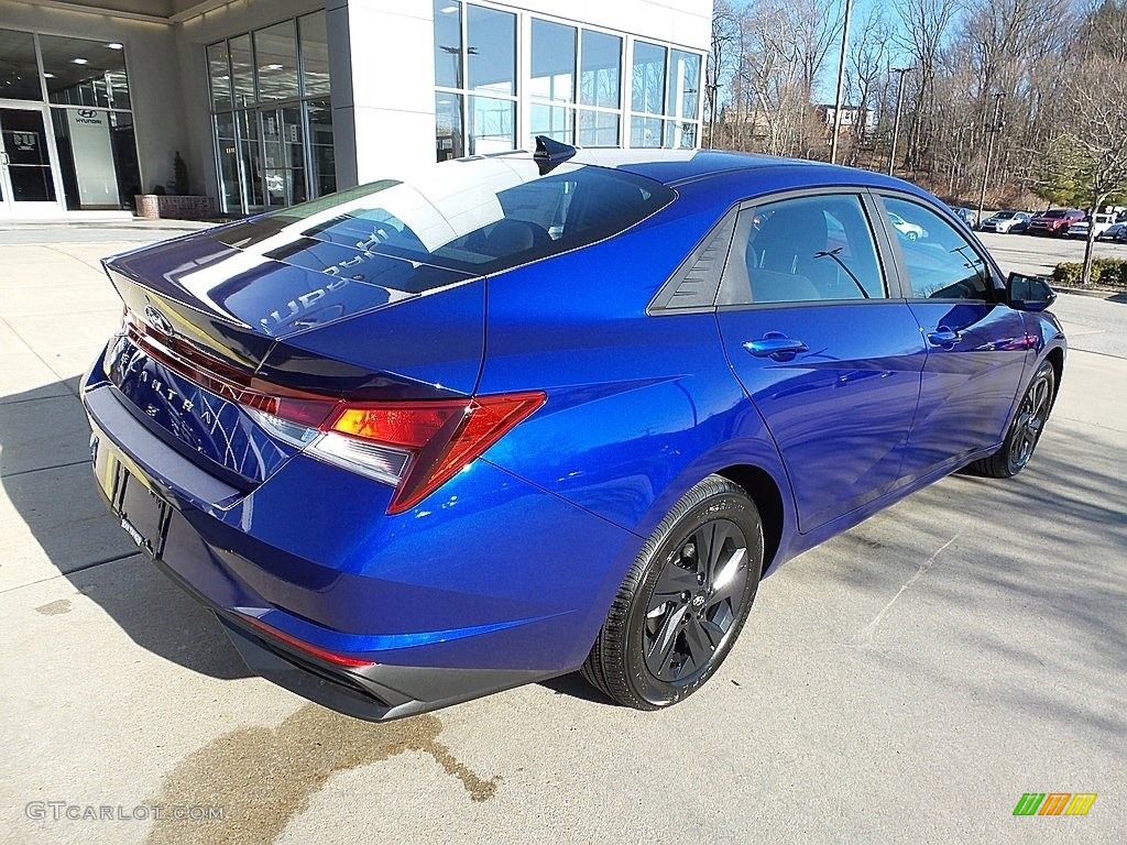 2023 Elantra SEL - Intense Blue / Black photo #2