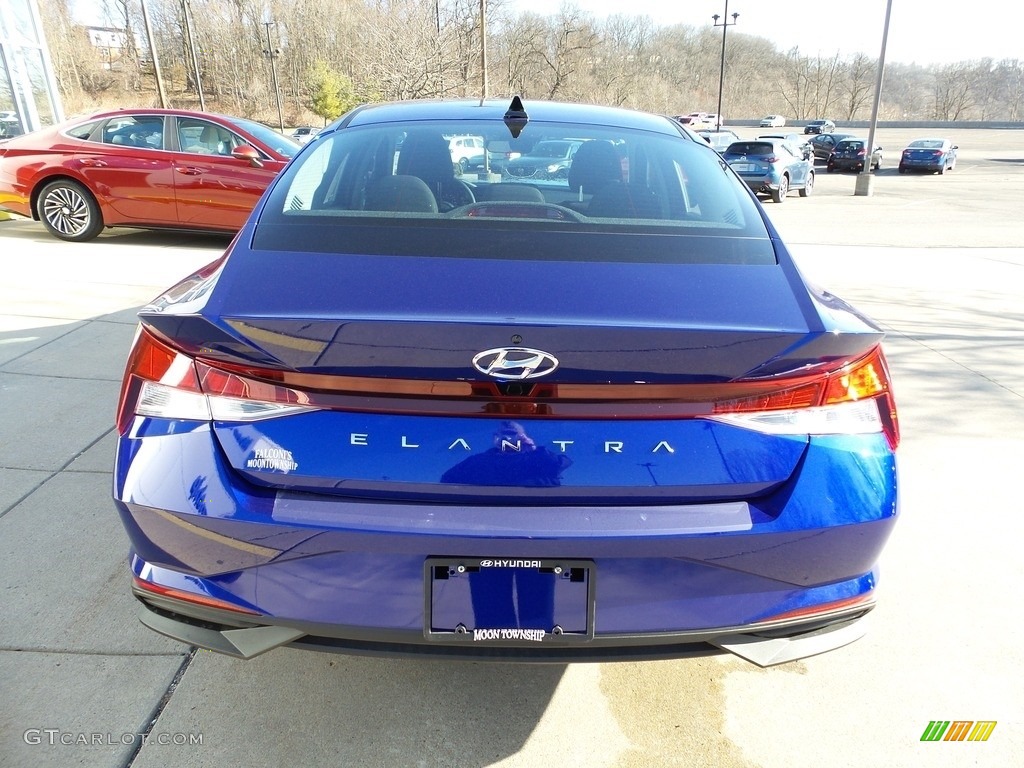 2023 Elantra SEL - Intense Blue / Black photo #3