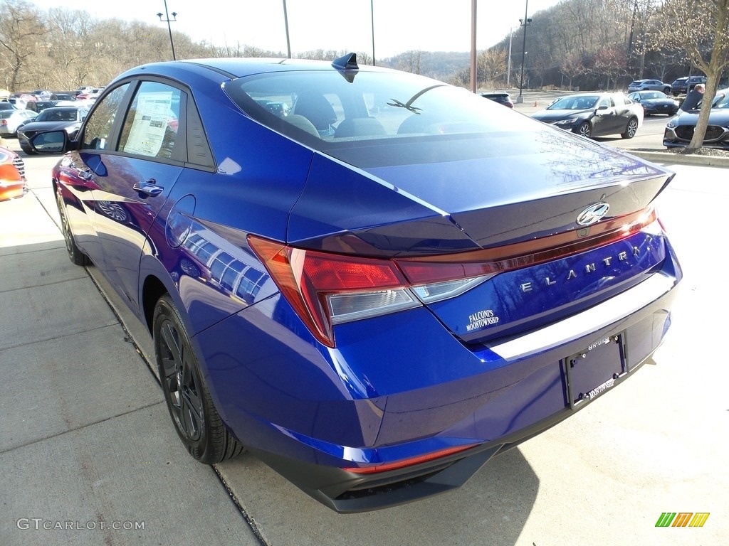 2023 Elantra SEL - Intense Blue / Black photo #5
