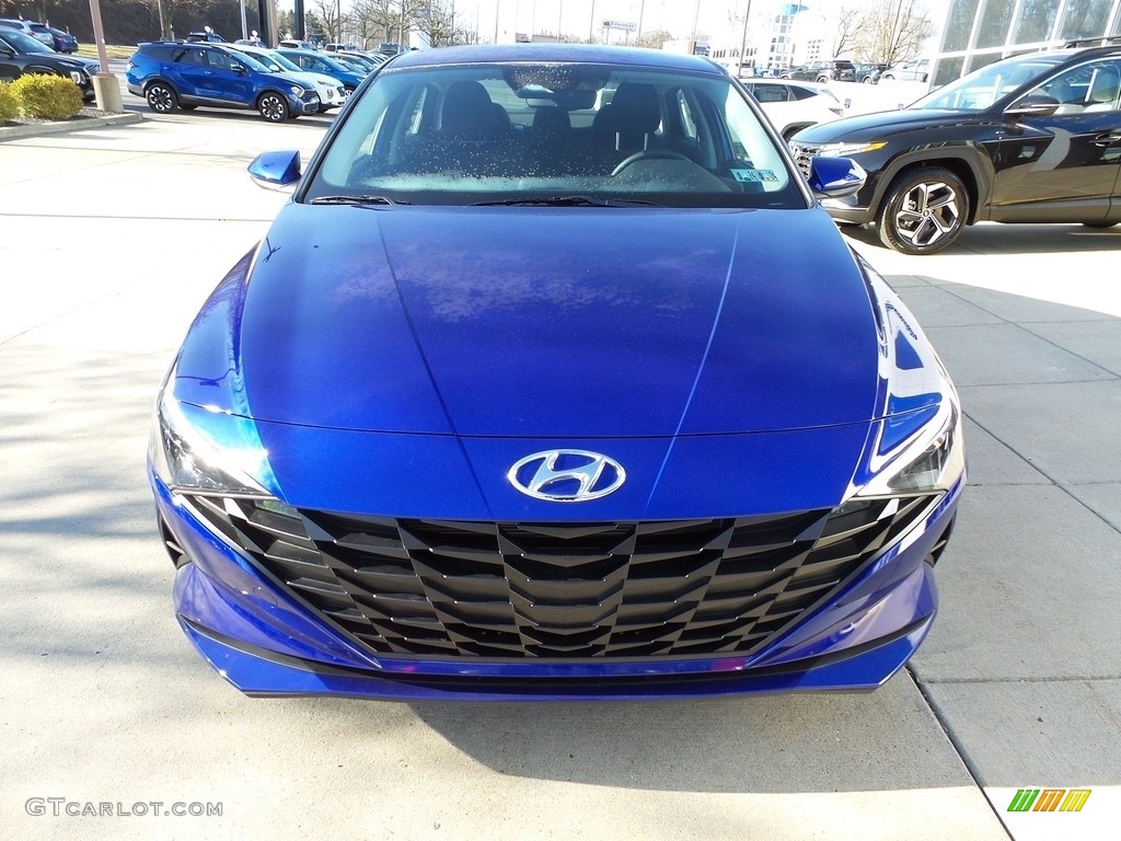 2023 Elantra SEL - Intense Blue / Black photo #7
