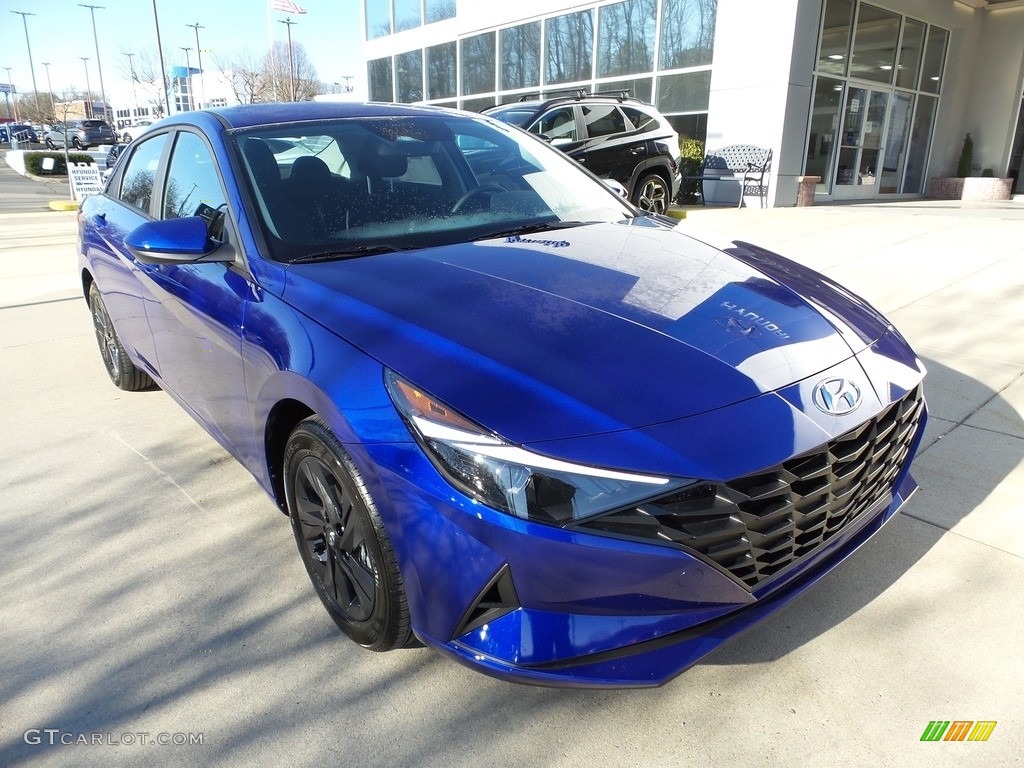 2023 Elantra SEL - Intense Blue / Black photo #8
