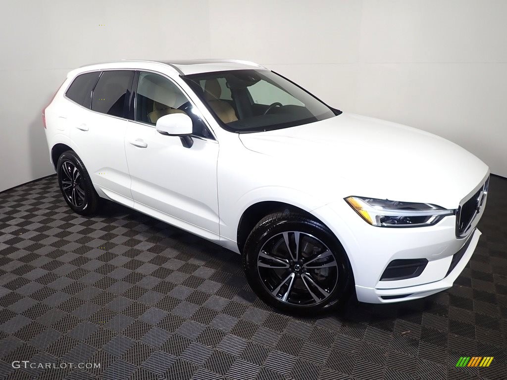 2020 XC60 T6 AWD Momentum - Ice White / Amber photo #4
