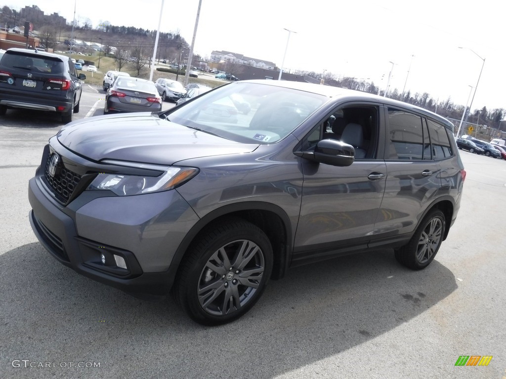 2021 Passport EX-L AWD - Modern Steel Metallic / Gray photo #6